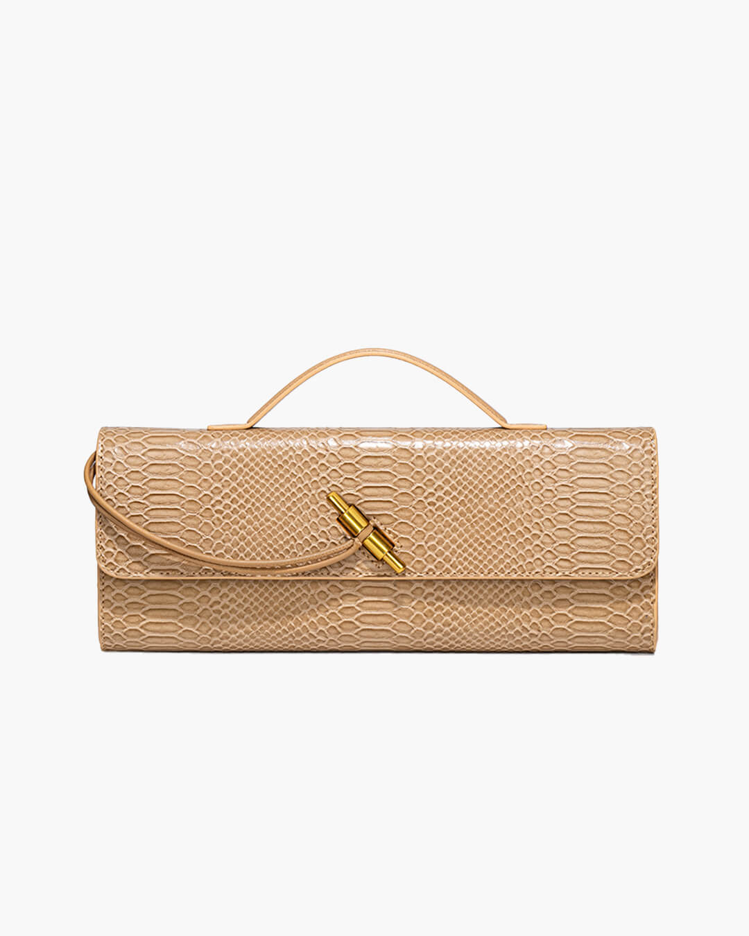 Mala Vivienne com efeito de pele de crocodilo