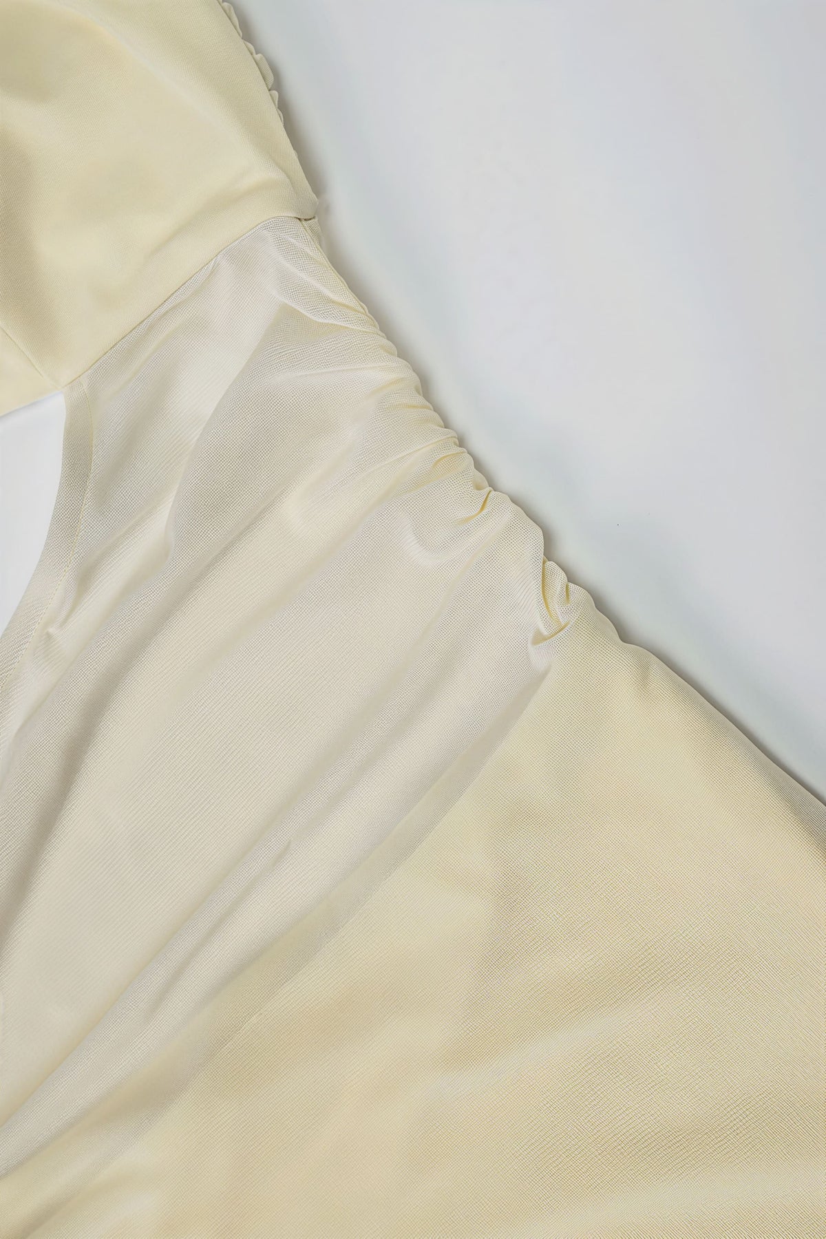Vestido maxi de duas peças com cintura recortada Zoe